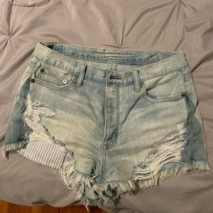 American Eagle Ripped Jean shorts
